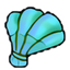 Раковина голубого моллюска