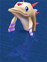 Рубиновый дельфин
