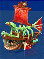 Командный корабль Джека-пирата